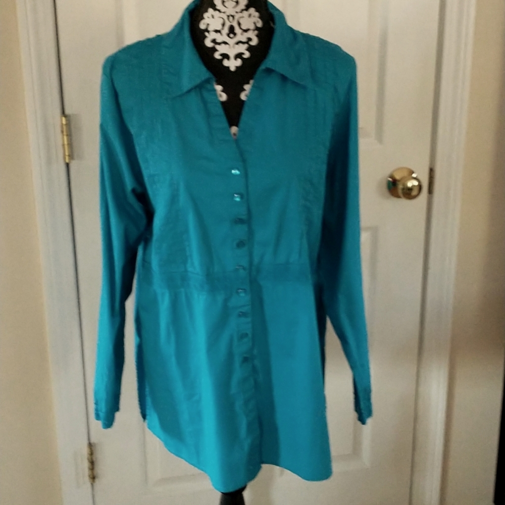 Susan Graver Button Down